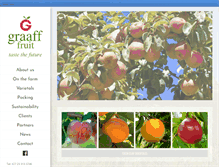 Tablet Screenshot of graaff-fruit.com